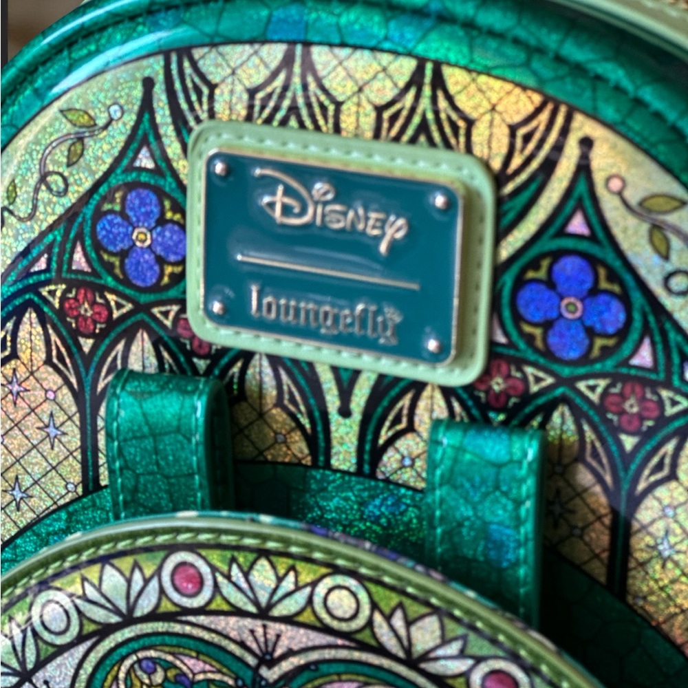 The Princess and the Frog Tiana Stained Glass Mini Backpack - Picture 4 of 7